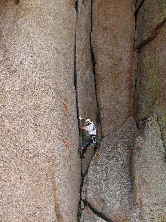 Leading Climb and Punishment (Category:  Rock Climbing)