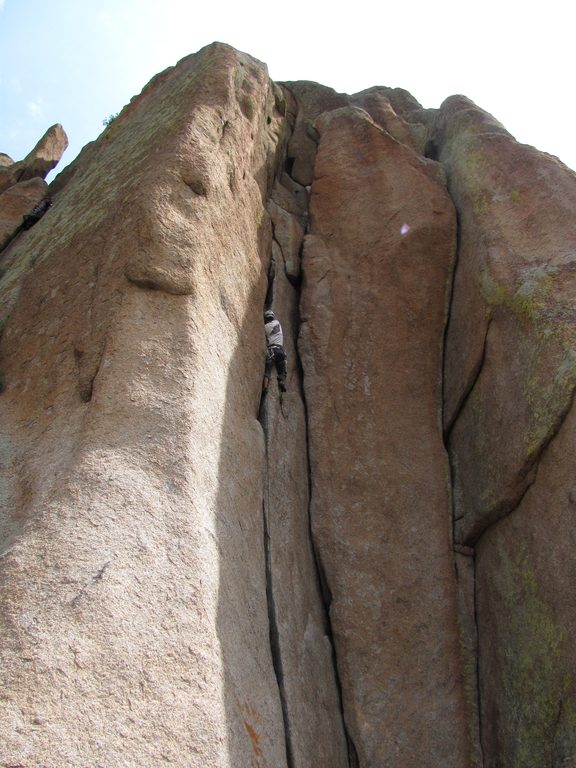 Leading Climb and Punishment (Category:  Rock Climbing)