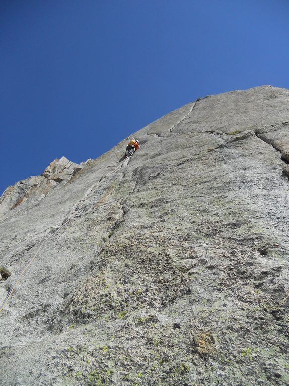 I'm leading the awesome K-Cracks pitch on Pingora. (Category:  Rock Climbing)
