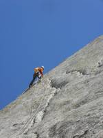 I'm leading the awesome K-Cracks pitch on Pingora. (Category:  Rock Climbing)