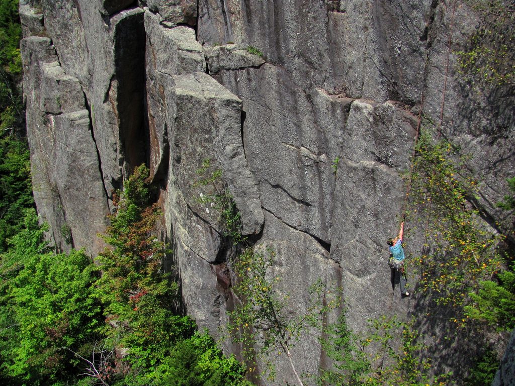 Tammy on Mystery Achievement. (Category:  Rock Climbing)