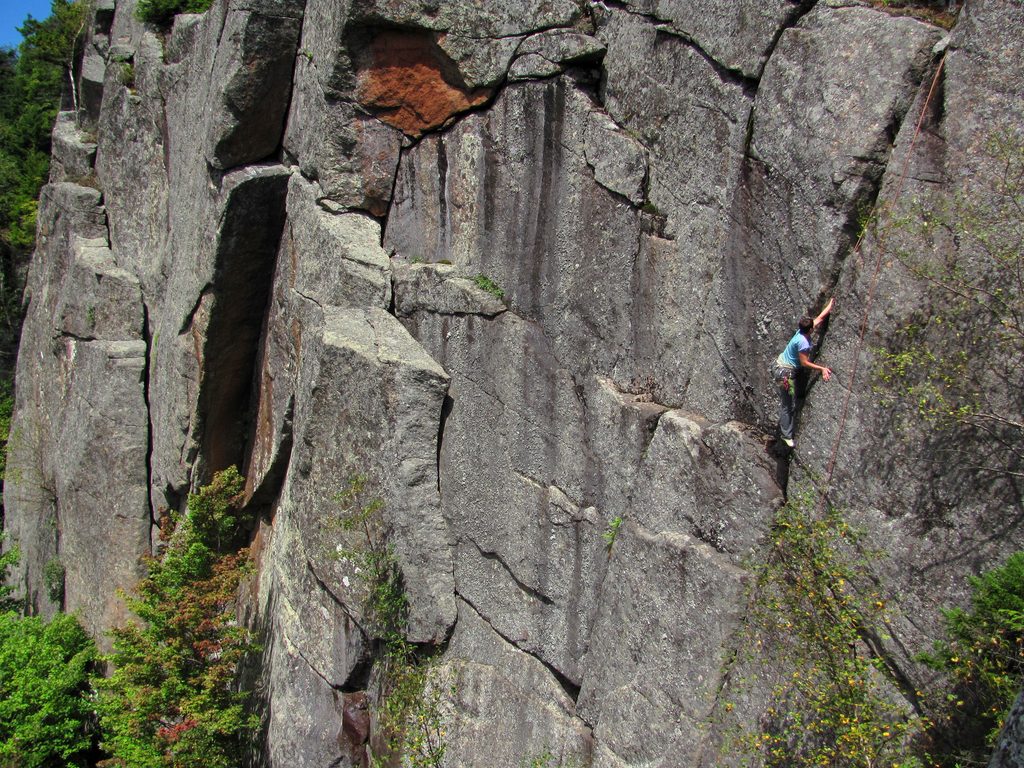 Tammy on Mystery Achievement. (Category:  Rock Climbing)