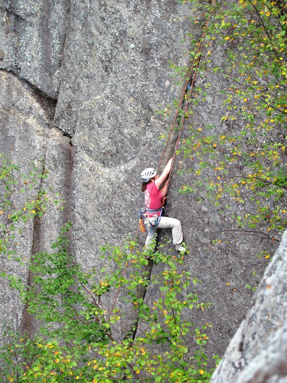 Tara on Mystery Achievement. (Category:  Rock Climbing)