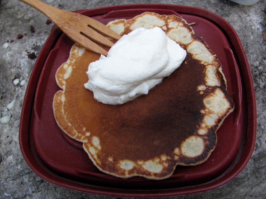 Oh... did I mention the fresh whipped cream? (Category:  Rock Climbing)