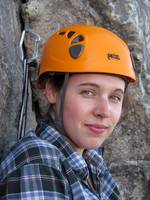 Molly on Beginner's Delight. (Category:  Rock Climbing)