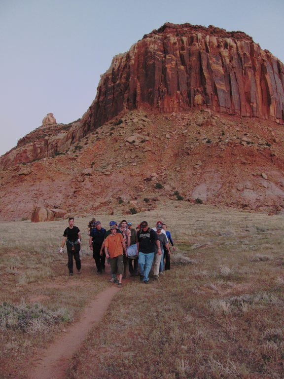 We carried the victim down that! (Category:  Rock Climbing)