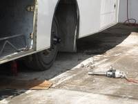 Broken down bus. (Category:  Travel)