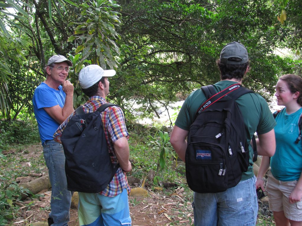 Ed giving a tour of New Dawn. (Category:  Travel)