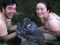 Colin and Tara fishing. (Category:  Travel)