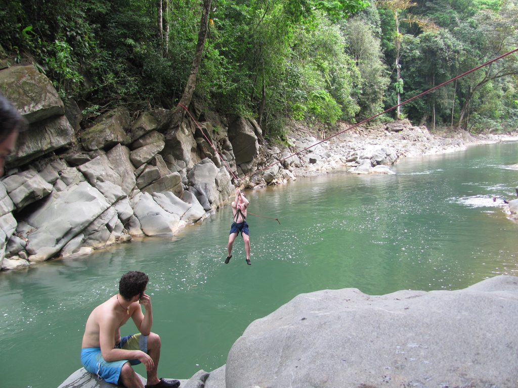 Andrew on the releasable tyro. (Category:  Travel)