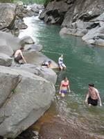 Dan, Laetitia, Kristin, Cat and Andrew at Paradise. (Category:  Travel)