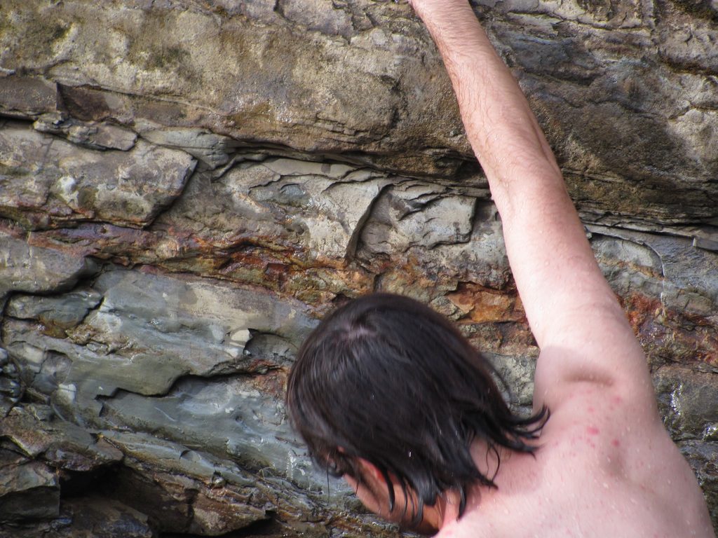 Eric climbing (Category:  Travel)