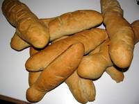 I made nine loaves of french bread! (Category:  Party)