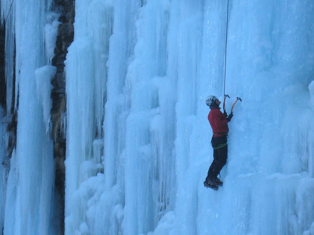 Me on Mate, Spawn and Die. (Category:  Ice Climbing)