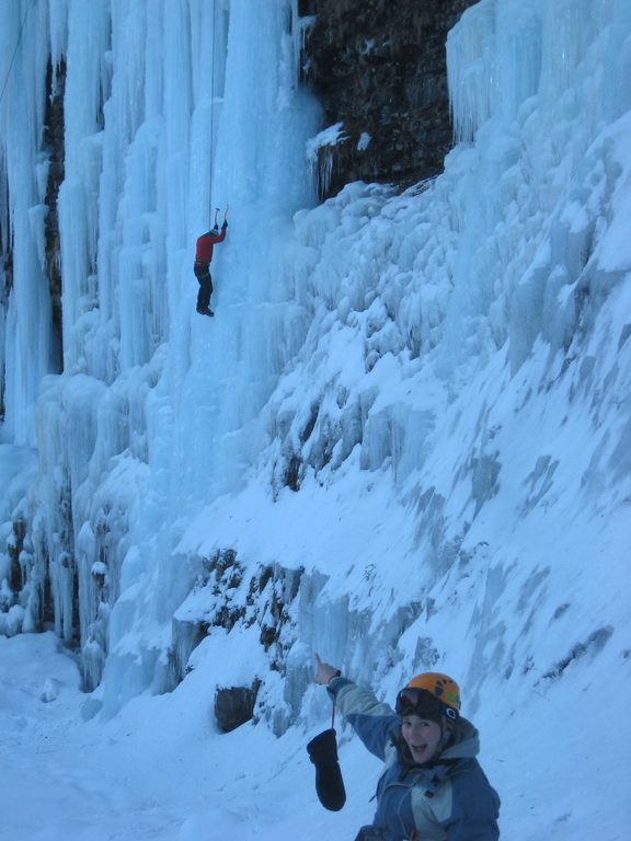 Me on Mate, Spawn and Die. (Category:  Ice Climbing)