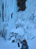 Me on Mate, Spawn and Die. (Category:  Ice Climbing)