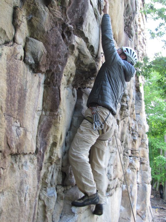 I think this is Chunko Goes Bowling. (Category:  Rock Climbing)