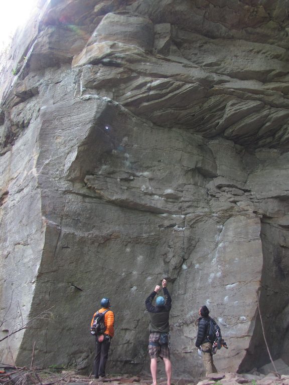 Looking at some climb. (Category:  Rock Climbing)