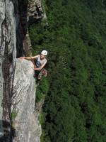 At the top of Beginner's Delight (Category:  Rock Climbing)