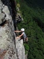 At the top of Beginner's Delight (Category:  Rock Climbing)