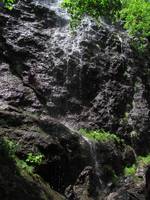 This waterfall above Main Wall is not normally a waterfall. (Category:  Rock Climbing)