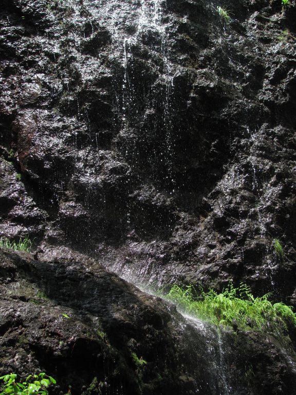 This waterfall above Main Wall is not normally a waterfall. (Category:  Rock Climbing)