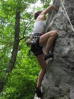 Anna on Swedish Girls. (Category:  Rock Climbing)