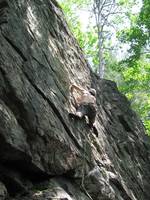 Me on Fucking the Dog. (Category:  Rock Climbing)