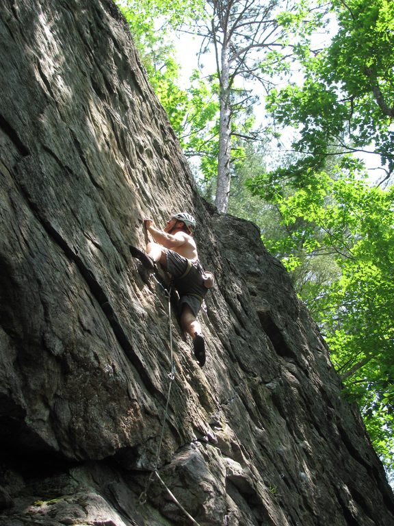 Me on Fucking the Dog. (Category:  Rock Climbing)