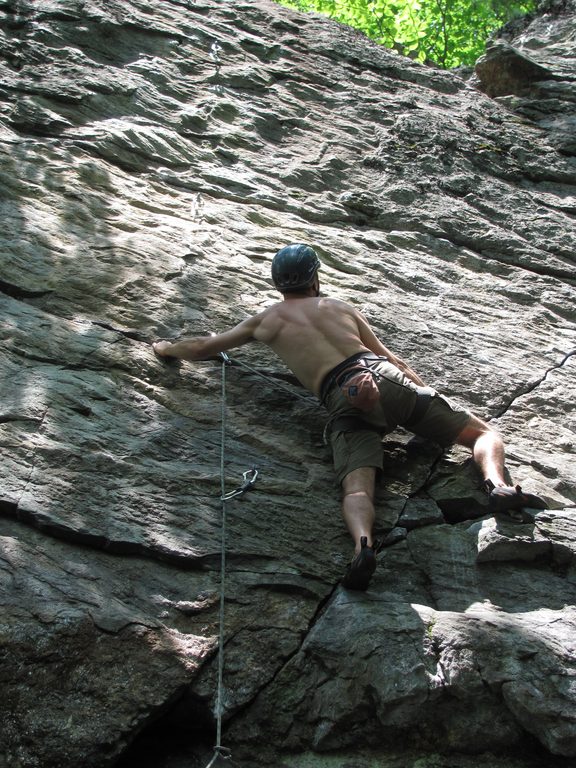 Yamin on Fucking the Dog. (Category:  Rock Climbing)