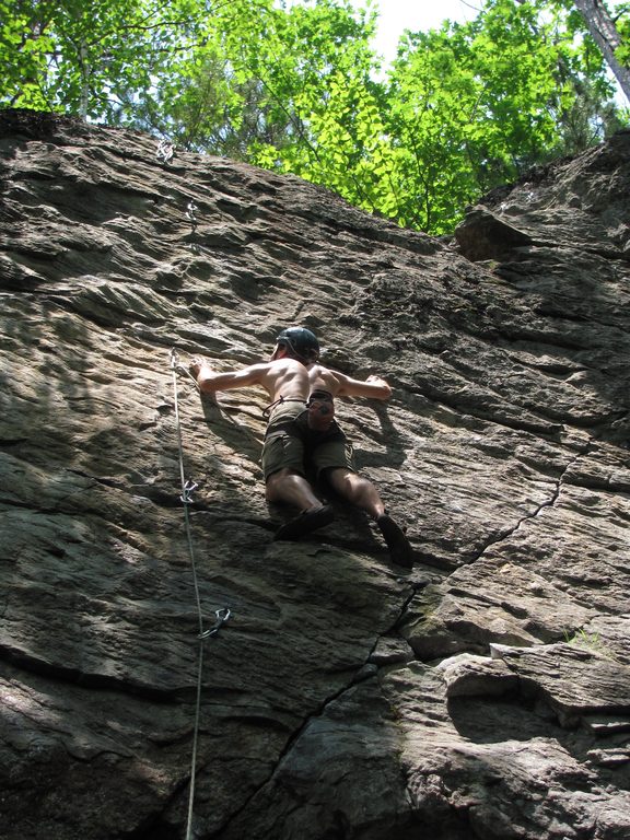 Yamin on Fucking the Dog. (Category:  Rock Climbing)