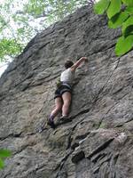 Anna on Fucking the Dog. (Category:  Rock Climbing)