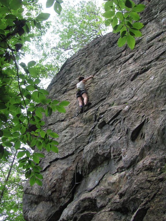 Anna on Fucking the Dog. (Category:  Rock Climbing)