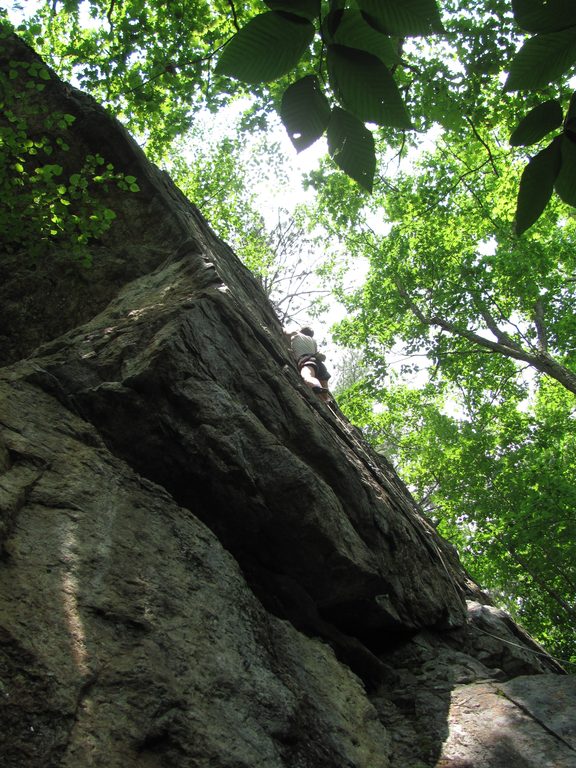 Anna on Fucking the Dog. (Category:  Rock Climbing)