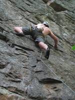 Me on Big Angler. (Category:  Rock Climbing)