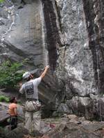 Looking at Waimea. (Category:  Rock Climbing)