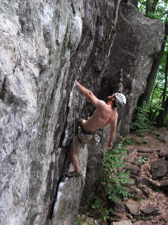 Me on Waimea. (Category:  Rock Climbing)