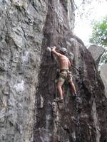 Me on Waimea. (Category:  Rock Climbing)