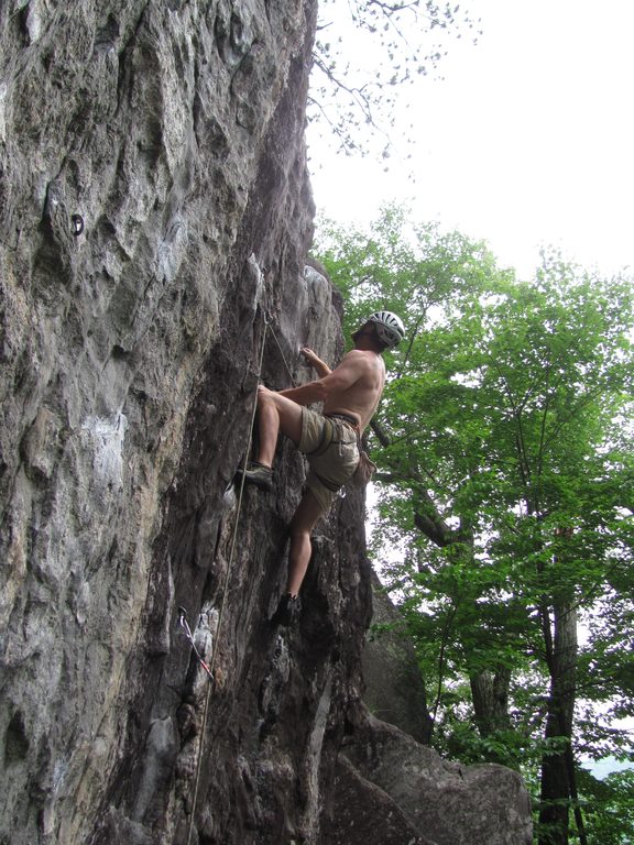 Me on Waimea. (Category:  Rock Climbing)