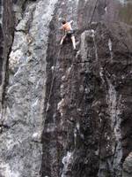 Anna on Waimea. (Category:  Rock Climbing)