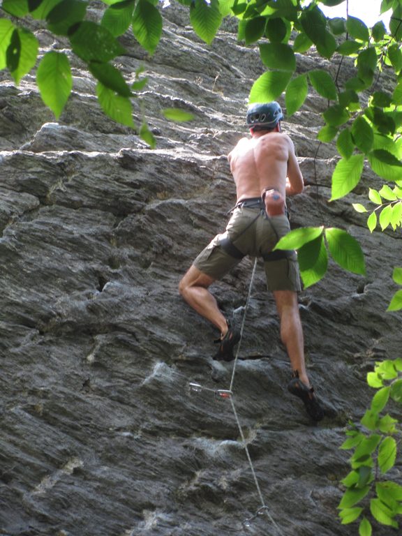 Yamin on Clusterphobia. (Category:  Rock Climbing)