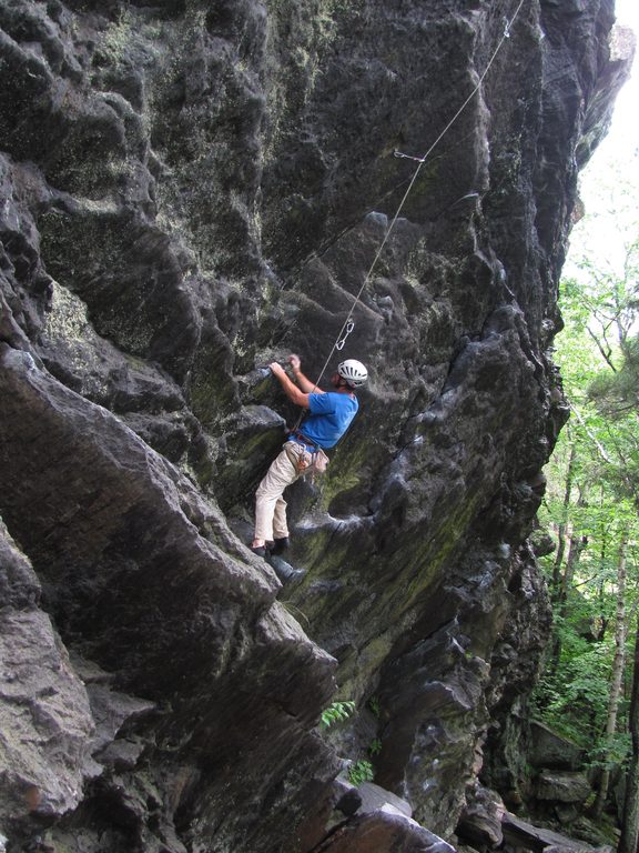 Me on Noodle. (Category:  Rock Climbing)