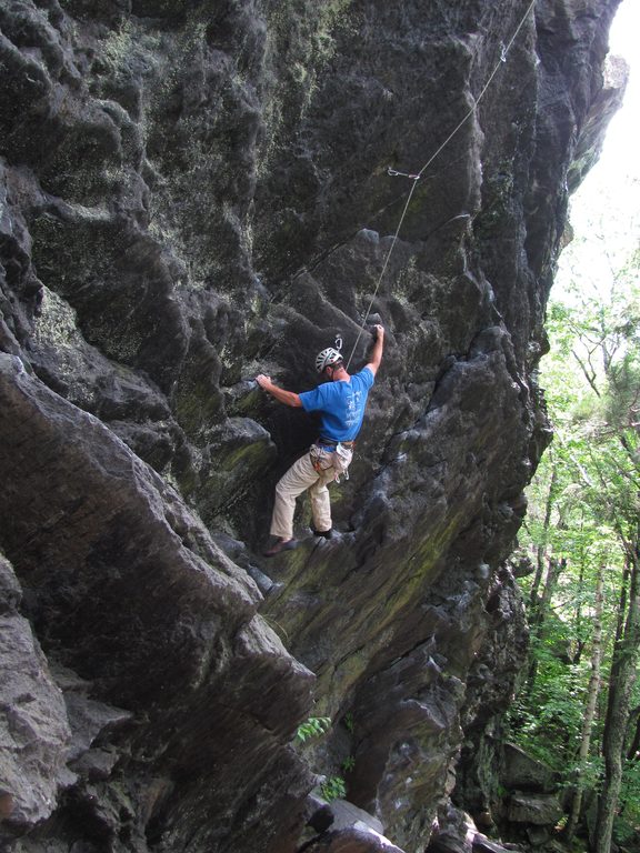 Me on Noodle. (Category:  Rock Climbing)