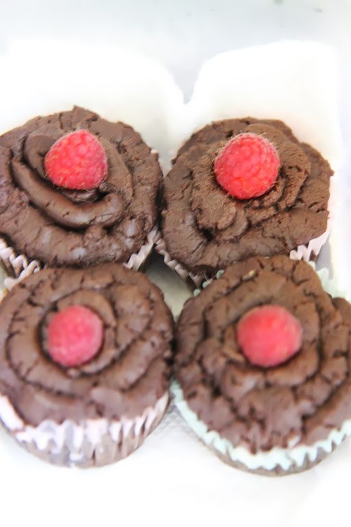 Katie's vegan, gluten free chocolate cupcakes! (Category:  Party)