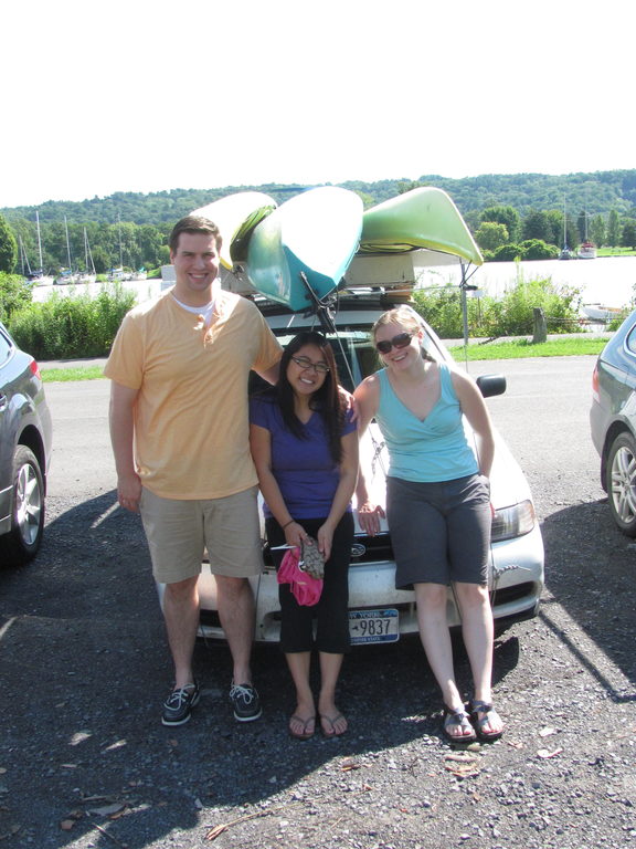 Rob, Mel and Katie. (Category:  Paddling)