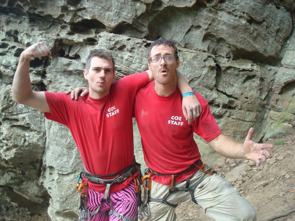 Ok, I don't really remember doing any of this. (Category:  Rock Climbing)