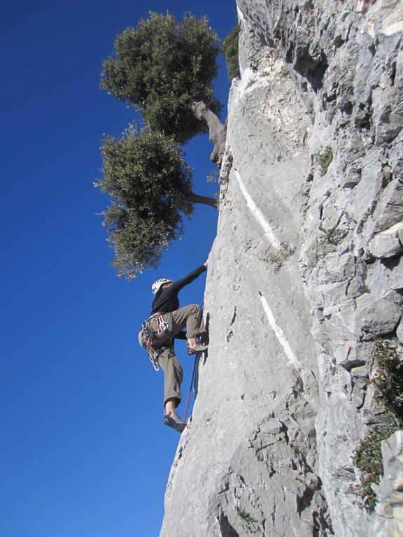 Emily leading at Les Hauts Vernis (Category:  Travel)