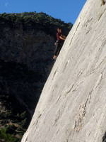 Yamin slab climbing at Los Cotos (Category:  Travel)