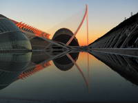 Science City at sunset. (Category:  Travel)