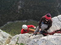 At the top of the gorge. (Category:  Travel)